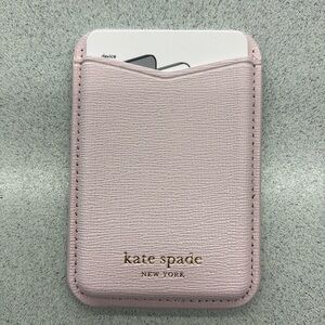 Kate Spade Sticker Pocket For Phone, Pink